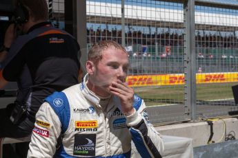 World © Octane Photographic Ltd. Friday 3rd July 2015. Hilmer Motorsport – Jon Lancaster. GP2 Practice – Silverstone, UK. Spain. Digital Ref. : 1329JM1D4076