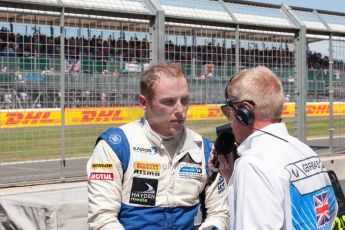 World © Octane Photographic Ltd. Friday 3rd July 2015. Hilmer Motorsport – Jon Lancaster. GP2 Practice – Silverstone, UK. Spain. Digital Ref. : 1329JM1D4078