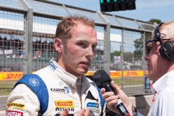 World © Octane Photographic Ltd. Friday 3rd July 2015. Hilmer Motorsport – Jon Lancaster. GP2 Practice – Silverstone, UK. Spain. Digital Ref. : 1329JM1D4080