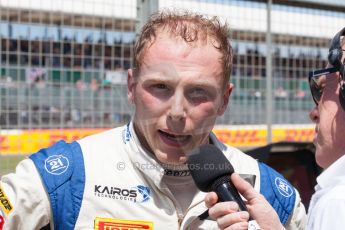 World © Octane Photographic Ltd. Friday 3rd July 2015. Hilmer Motorsport – Jon Lancaster. GP2 Practice – Silverstone, UK. Spain. Digital Ref. : 1329JM1D4082