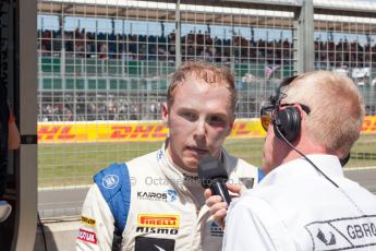 World © Octane Photographic Ltd. Friday 3rd July 2015. Hilmer Motorsport – Jon Lancaster. GP2 Practice – Silverstone, UK. Spain. Digital Ref. : 1329JM1D4084