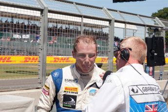 World © Octane Photographic Ltd. Friday 3rd July 2015. Hilmer Motorsport – Jon Lancaster. GP2 Practice – Silverstone, UK. Spain. Digital Ref. : 1329JM1D4087