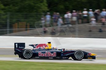 World © Octane Photographic Ltd. Friday 3rd July 2015. DAMS – Pierre Gasly. GP2 Qualifying – Silverstone, UK. Digital Ref. : 1330JM1D3691