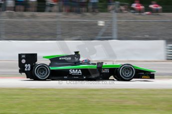 World © Octane Photographic Ltd. Friday 3rd July 2015. Status Grand Prix – Richie Stanaway. GP2 Qualifying – Silverstone, UK. Digital Ref. : 1330JM1D3705