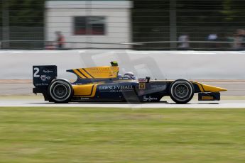 World © Octane Photographic Ltd. Friday 3rd July 2015. DAMS – Alex Lynn. GP2 Qualifying – Silverstone, UK. Digital Ref. : 1330JM1D3752