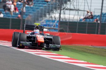 World © Octane Photographic Ltd. Friday 3rd July 2015. Trident – Rene Binder. GP2 Qualifying – Silverstone, UK. Digital Ref. : 1330JM1D3785