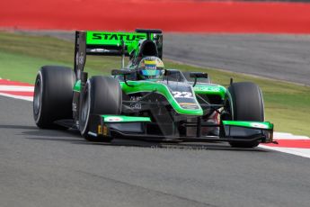 World © Octane Photographic Ltd. Friday 3rd July 2015. Status Grand Prix – Marlon Stockinger. GP2 Qualifying – Silverstone, UK. Digital Ref. : 1330JM1D3788