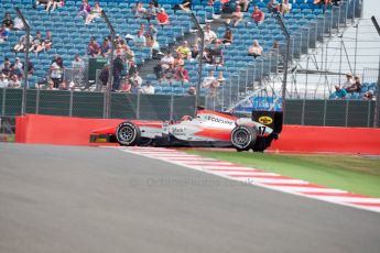 World © Octane Photographic Ltd. Friday 3rd July 2015. MP Motorsport – Daniel de Jong. GP2 Qualifying – Silverstone, UK. Spain. Digital Ref. : 1330JM1D3795