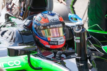 World © Octane Photographic Ltd. Saturday 4th July 2015. Status Grand Prix – Richie Stanaway. GP2 Race 1 – Silverstone, UK. Digital Ref. : 1336JM1D4021