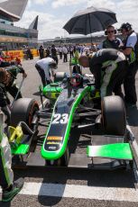 World © Octane Photographic Ltd. Saturday 4th July 2015. Status Grand Prix – Richie Stanaway. GP2 Race 1 – Silverstone, UK. Digital Ref. : 1336JM1D4024