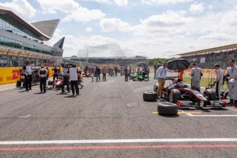 World © Octane Photographic Ltd. Saturday 4th July 2015. Rapax – Sergey Sirotkin and ART Grand Prix – Stoffel Vandoorne. GP2 Race 1 – Silverstone, UK. Digital Ref. : 1336JM1D4036