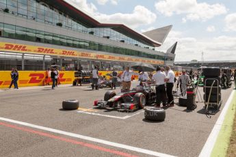 World © Octane Photographic Ltd. Saturday 4th July 2015. Rapax – Sergey Sirotkin. GP2 Race 1 – Silverstone, UK. Digital Ref. : 1336JM1D4039