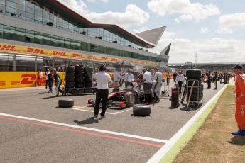 World © Octane Photographic Ltd. Saturday 4th July 2015. Rapax – Sergey Sirotkin. GP2 Race 1 – Silverstone, UK. Digital Ref. : 1336JM1D4041