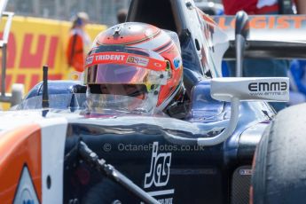 World © Octane Photographic Ltd. Saturday 4th July 2015. Trident – Raffaele Marciello. GP2 Race 1 – Silverstone, UK. Digital Ref. : 1336JM1D4821