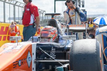 World © Octane Photographic Ltd. Saturday 4th July 2015. Trident – Raffaele Marciello. GP2 Race 1 – Silverstone, UK. Digital Ref. : 1336JM1D4822