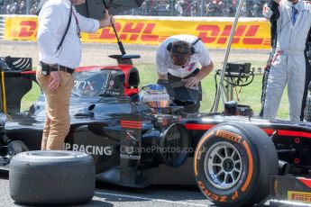 World © Octane Photographic Ltd. Saturday 4th July 2015. Rapax – Sergey Sirotkin. GP2 Race 1 – Silverstone, UK. Digital Ref. : 1336JM1D4830