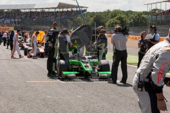 World © Octane Photographic Ltd. Saturday 4th July 2015. Status Grand Prix – Richie Stanaway. GP2 Race 1 – Silverstone, UK. Digital Ref. : 1336JM1D4834