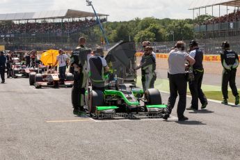 World © Octane Photographic Ltd. Saturday 4th July 2015. Status Grand Prix – Richie Stanaway. GP2 Race 1 – Silverstone, UK. Digital Ref. : 1336JM1D4835