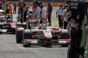 World © Octane Photographic Ltd. Saturday 4th July 2015. Campos Racing – Arthur Pic and ART Grand Prix – Nobuharu Matsushita. GP2 Race 1 – Silverstone, UK. Digital Ref. : 1336JM1D4836