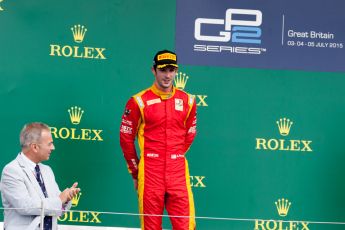 World © Octane Photographic Ltd. Saturday 4th July 2015. Racing Engineering – Alexander Rossi. GP2 Race 1 – Silverstone, UK. Digital Ref. : 1336JM1D4896