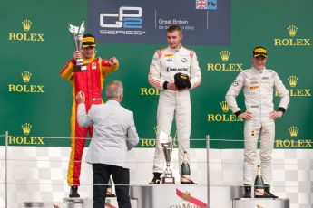 World © Octane Photographic Ltd. Saturday 4th July 2015. Rapax – Sergey Sirotkin, Racing Engineering – Alexander Rossi and ART Grand Prix – Stoffel Vandoorne. GP2 Feature Race – Silverstone, UK. Digital Ref. : 1336JM1D4926