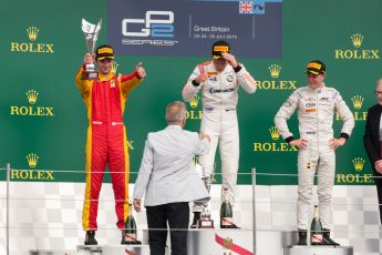 World © Octane Photographic Ltd. Saturday 4th July 2015. Rapax – Sergey Sirotkin, Racing Engineering – Alexander Rossi and ART Grand Prix – Stoffel Vandoorne. GP2 Feature Race – Silverstone, UK. Digital Ref. : 1336JM1D4927