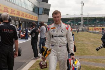 World © Octane Photographic Ltd. Saturday 4th July 2015. Rapax – Sergey Sirotkin. GP2 Race 1 – Silverstone, UK. Digital Ref. : 1336JM1D4961