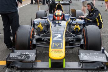 World © Octane Photographic Ltd. Sunday 5th July 2015. DAMS – Alex Lynn. GP2 Race 2 – Silverstone, UK. Digital Ref. : 1339JM1D4208