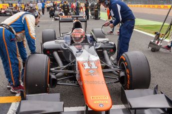 World © Octane Photographic Ltd. Sunday 5th July 2015. Trident – Raffaele Marciello. GP2 Race 2 – Silverstone, UK. Digital Ref. : 1339JM1D4210