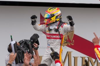 World © Octane Photographic Ltd. Sunday 5th July 2015. Campos Racing – Rio Haryanto (1st). GP2 Race 2 – Silverstone, UK. Digital Ref. : 1339JM1D5083