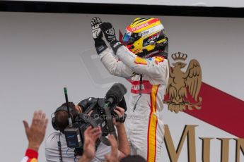 World © Octane Photographic Ltd. Sunday 5th July 2015. Campos Racing – Rio Haryanto (1st). GP2 Race 2 – Silverstone, UK. Digital Ref. : 1339JM1D5084