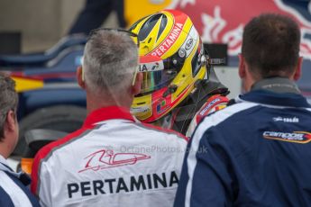 World © Octane Photographic Ltd. Sunday 5th July 2015. Campos Racing – Rio Haryanto (1st). GP2 Race 2 – Silverstone, UK. Digital Ref. : 1339JM1D5090