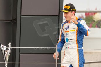 World © Octane Photographic Ltd. Sunday 5th July 2015. Trident – Raffaele Marciello. GP2 Race 2 – Silverstone, UK. Digital Ref. : 1339JM1D5094