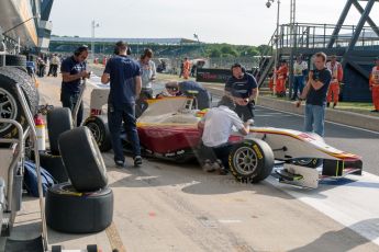 World © Octane Photographic Ltd. Thursday 2nd July 2015. Campos Racing – Alex Palou. GP3 Paddock – Silverstone, UK. Digital Ref. : 1331JM1D3845