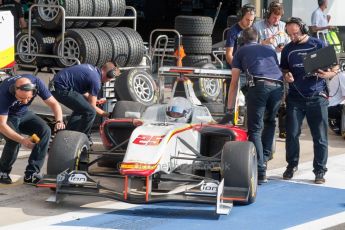 World © Octane Photographic Ltd. Thursday 2nd July 2015. Campos Racing – Christopher Hoher. GP3 Paddock – Silverstone, UK. Digital Ref. :  1331JM1D3848