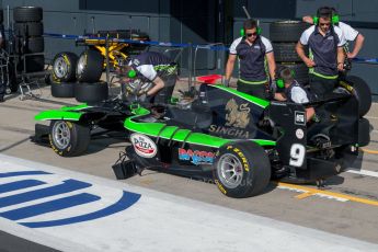 World © Octane Photographic Ltd. Thursday 2nd July 2015. Status Grand Prix – Sandy Stuvik. GP3 Paddock – Silverstone, UK. Digital Ref. : 1331JM1D3849