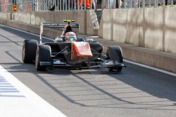 World © Octane Photographic Ltd. Thursday 2nd July 2015. Trident – Luca Ghiotto. GP3 Paddock – Silverstone, UK. Digital Ref. : 1331JM1D4107