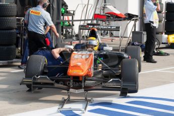 World © Octane Photographic Ltd. Thursday 2nd July 2015. Trident – Artur Janosz. GP3 Paddock – Silverstone, UK. Digital Ref. : 1331JM1D4130