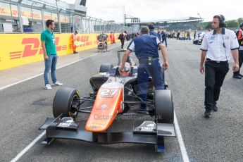 World © Octane Photographic Ltd. Saturday 4th July 2015. Trident – Luca Ghiotto. GP3 Race 1 – Silverstone, UK. Digital Ref. : 1337JM1D4052