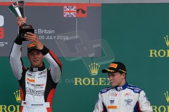 World © Octane Photographic Ltd. Saturday 4th July 2015. Arden International – Emil Bernstorff and Koiranen GP – Matthew Parry. GP3 Race 1 – Silverstone, UK. Digital Ref. : 1337LB1D5908