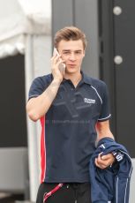 World © Octane Photographic Ltd. Thursday 2nd July 2015. Russian Time – Artem Markelov. GP2 Paddock – Silverstone, UK. Digital Ref. : 1325JM1D-3097