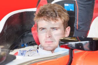 World © Octane Photographic Ltd. Thursday 2nd July 2015. MP Motorsport – Oliver Rowland. GP2 Paddock – Silverstone, UK. Digital Ref. : 1325JM1D-3103