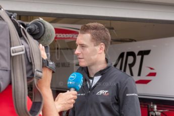 World © Octane Photographic Ltd. Thursday 2nd July 2015. ART Grand Prix – Stoffel Vandoorne. GP2 Paddock – Silverstone, UK. Digital Ref. :1325JM1D-3117