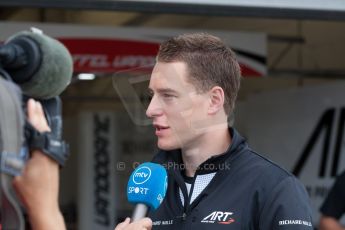 World © Octane Photographic Ltd. Thursday 2nd July 2015. ART Grand Prix – Stoffel Vandoorne. GP2 Paddock – Silverstone, UK. Digital Ref. : 1325JM1D-3128