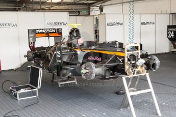 World © Octane Photographic Ltd. Thursday 2nd July 2015. Hilmer Motorsport – Jon Lancaster. GP2 Paddock – Silverstone, UK. Spain. Digital Ref. : 1325JM1D-3129