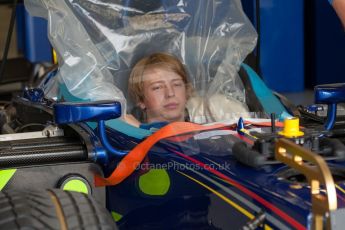 World © Octane Photographic Ltd. Thursday 2nd July 2015. Carlin – Johnny Cecotto. GP2 Paddock – Silverstone, UK. Digital Ref. : 1325JM1D-3133