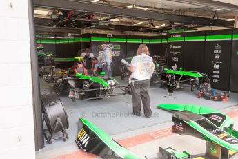 World © Octane Photographic Ltd. Thursday 2nd July 2015. Status Grand Prix. GP2 Paddock – Silverstone, UK. Digital Ref. : 1325JM1D-3134