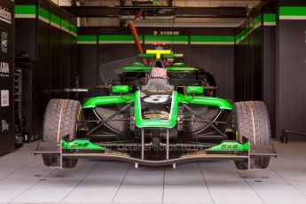 World © Octane Photographic Ltd. Thursday 2nd July 2015. Status Grand Prix – Alex Fontana. GP3 Paddock – Silverstone, UK. Digital Ref. : 1325JM1D-3135-2