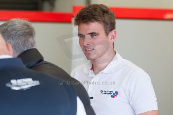 World © Octane Photographic Ltd. Thursday 2nd July 2015. MP Motorsport – Oliver Rowland. GP2 Paddock – Silverstone, UK. Digital Ref. : 1325JM1D-3139-2