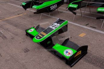 World © Octane Photographic Ltd. Thursday 2nd July 2015. Status Grand Prix – Marlon Stockinger. GP2 Paddock – Silverstone, UK. Digital Ref. : 1325JM1D-3142